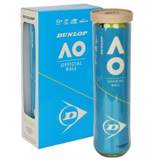 Piłka tenisowa Dunlop Australian Open 2x4 szt żółty Dunlop