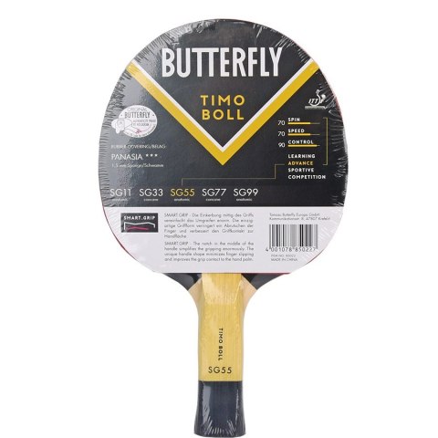 Rakietka Butterfly Timo Boll SG55 FL- wklęsły Butterfly
