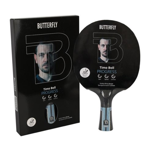 Rakietka Butterfly Timo Boll Progress FL- wklęsły Butterfly