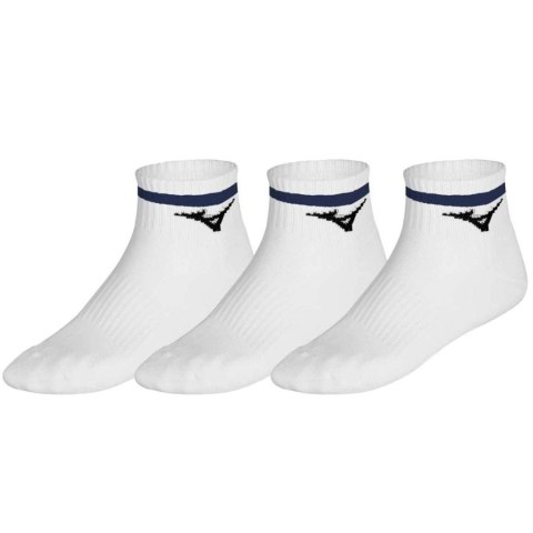 Skarpety Mizuno Training Mid With Line 3P 32GXCA25Z92 biały 41-43 Mizuno