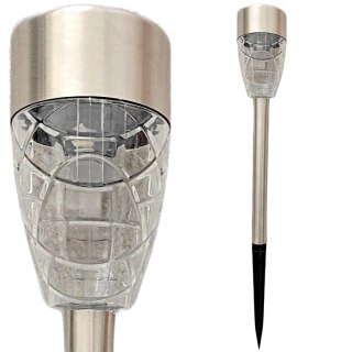 LAMPA SOLARNA 5,5X39,5CM PRYZMAT INOX