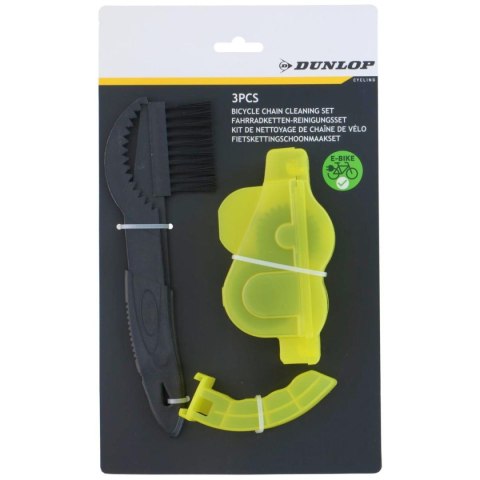 ZESTAW SZCZOTEK DO CZYSZCZENIA ROWERU 3 ELEMENTY DUNLOP