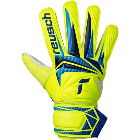 Rękawice Reusch Attrakt Solid Junior 56 72 515 2005 żółty 7 Reusch