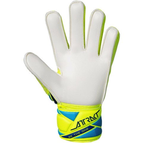 Rękawice Reusch Attrakt Solid Junior 56 72 515 2005 żółty 7 Reusch