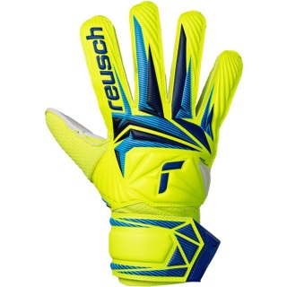Rękawice Reusch Attrakt Solid Junior 56 72 515 2005 żółty 8 Reusch