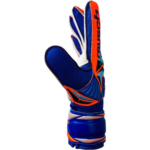 Rękawice Reusch Attrakt Solid Junior 56 72 515 4129 niebieski 5,5 Reusch