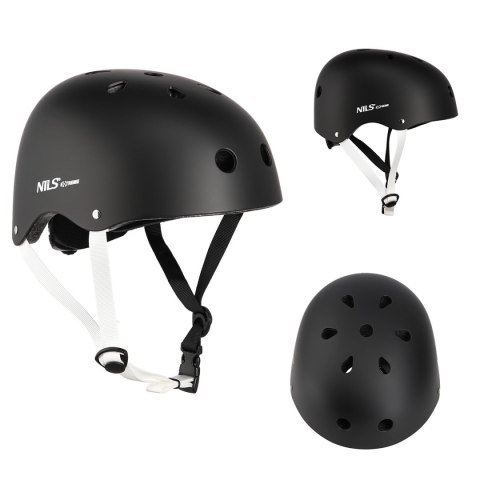 MTW001 CZARNY ROZM. L(58-61CM) KASK NILS EXTREME NILS EXTREME