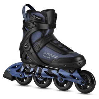 NA22151 ŁYŻWOROLKI ARMOUR GRANATOWE ROZM. 42 NILS EXTREME NILS EXTREME