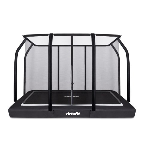 VIRTUFIT TRAMPOLINA OGRODOWA DO WKOPANIA 213 x 305 CM Z SIATKĄ VirtuFit