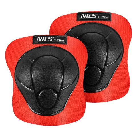 H210 ZESTAW OCHRANIACZY CZERWONY ROZM. L NILS EXTREME NILS EXTREME