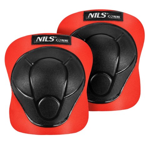 H210 ZESTAW OCHRANIACZY CZERWONY ROZM. L NILS EXTREME NILS EXTREME