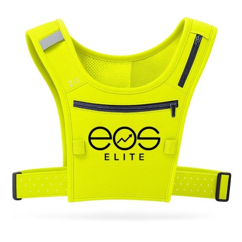Kamizelka biegowa EOS ELITE 2.0 UltraLight Fluo uniwersalny zielony Pozostałe
