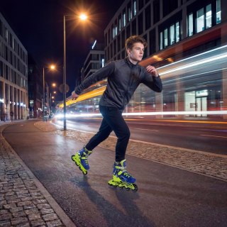 NA1055 ŁYŻWOROLKI BLAZE GRANATOWE ROZM. L(39-42) NILS EXTREME NILS EXTREME
