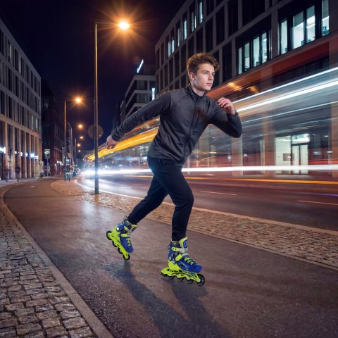 NA1055 ŁYŻWOROLKI BLAZE GRANATOWE ROZM. M(35-38) NILS EXTREME NILS EXTREME