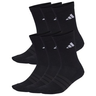 Skarpety adidas Cushioned Crew 6par KE5499 czarny 40-42 Adidas