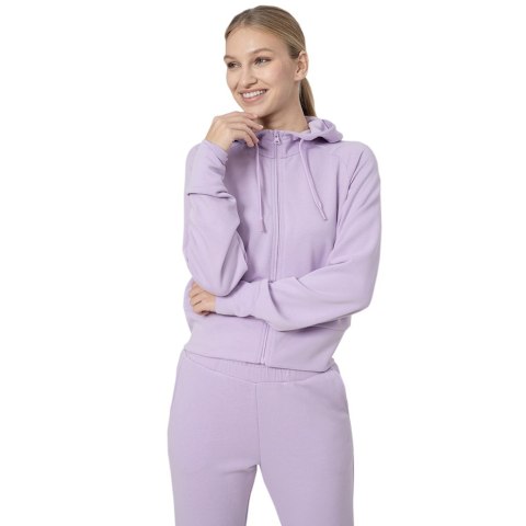 Bluza damska 4F jasny fiolet H4Z22 BLD027 52S 4F Bluza damska 4F jasny fiolet H4Z22 BLD027 52S 4F