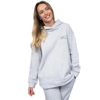 Bluza damska Outhorn chłodny jasny szary melanż OTHAW22TSWSF079 27M Outhorn