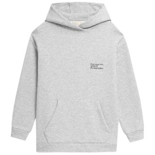 Bluza damska Outhorn chłodny jasny szary melanż OTHAW22TSWSF079 27M Outhorn