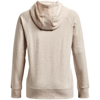Bluza damska Under Armour Rival Fleece HB Hoodie beżowa 1356317 783 Under Armour