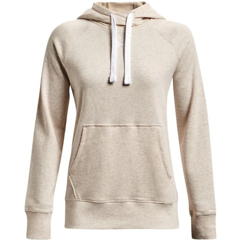Bluza damska Under Armour Rival Fleece HB Hoodie beżowa 1356317 783 Under Armour Bluza damska Under Armour Rival Fleece HB Hoodie beżowa 1356317 783 Under Armour