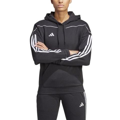 Bluza damska adidas Tiro 23 League Sweat Hoodie czarna HS3603 Adidas