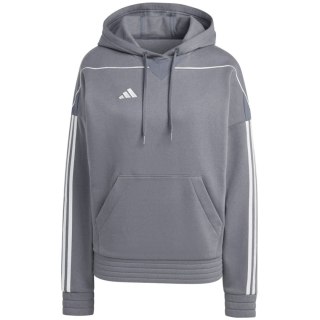Bluza damska adidas Tiro 23 League Sweat Hoodie szara HZ3013 Adidas