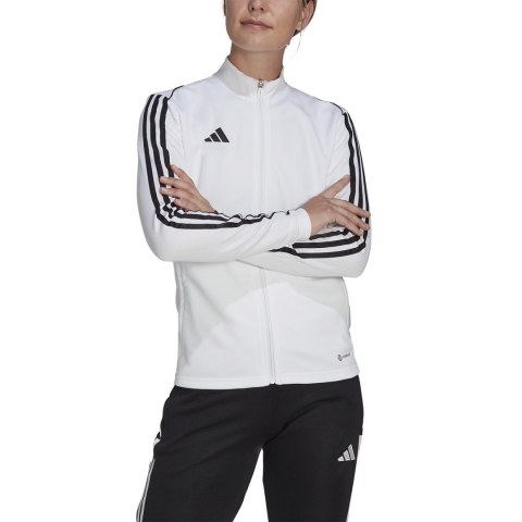 Bluza damska adidas Tiro 23 League Training biała HS3513 Adidas teamwear Bluza damska adidas Tiro 23 League Training biała HS3513 Adidas teamwear