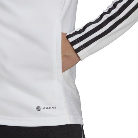 Bluza damska adidas Tiro 23 League Training biała HS3513 Adidas teamwear Bluza damska adidas Tiro 23 League Training biała HS3513 Adidas teamwear