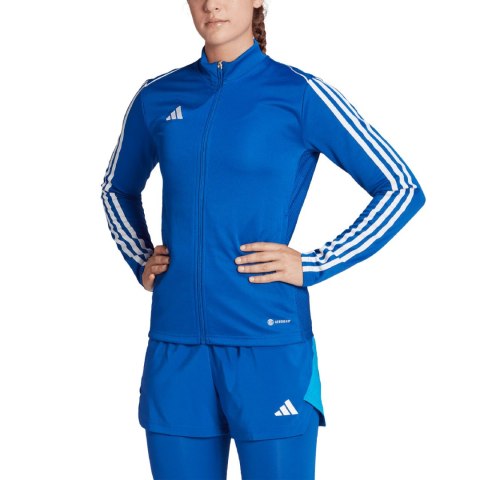 Bluza damska adidas Tiro 23 League Training niebieska HS3514 Adidas teamwear Bluza damska adidas Tiro 23 League Training niebieska HS3514 Adidas teamwear