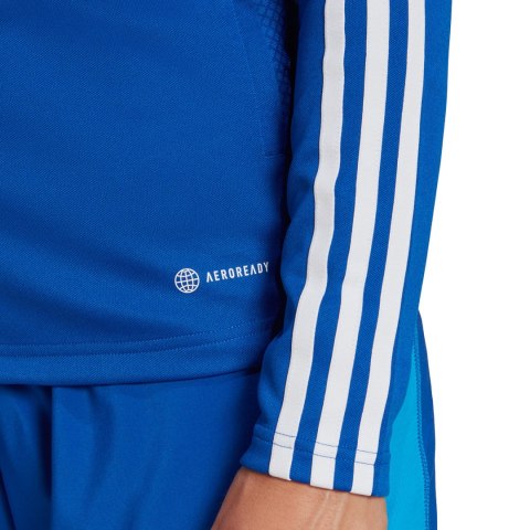 Bluza damska adidas Tiro 23 League Training niebieska HS3514 Adidas teamwear Bluza damska adidas Tiro 23 League Training niebieska HS3514 Adidas teamwear