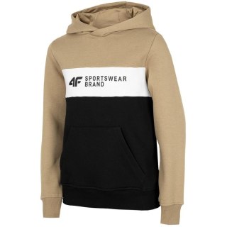 Bluza dla chłopca 4F jasny brąz HJZ22 JBLM003 82S 4F