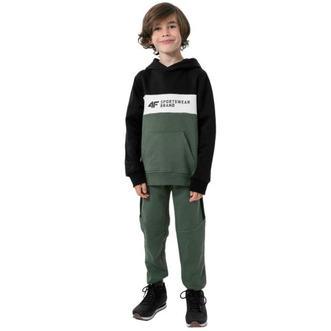 Bluza dla chłopca 4F morska zieleń HJZ22 JBLM003 46S 4F Bluza dla chłopca 4F morska zieleń HJZ22 JBLM003 46S 4F