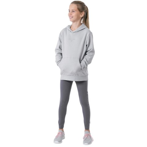 Bluza dla dziewczynki 4F chłodny jasny szary HJZ22 JBLD003 27S 4F Bluza dla dziewczynki 4F chłodny jasny szary HJZ22 JBLD003 27S 4F