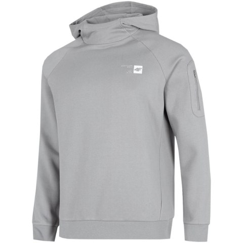 Bluza męska 4F chłodny jasny szary H4Z22 BLM022 27S 4F Bluza męska 4F chłodny jasny szary H4Z22 BLM022 27S 4F
