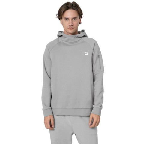 Bluza męska 4F chłodny jasny szary H4Z22 BLM022 27S 4F Bluza męska 4F chłodny jasny szary H4Z22 BLM022 27S 4F