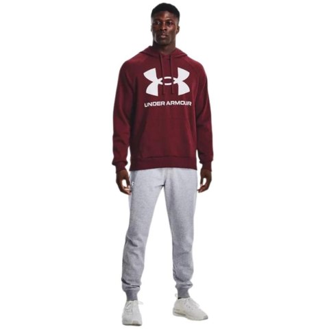 Bluza męska Under Armour Rival Fleece Big Logo HD bordowa 1357093 690 Under Armour Bluza męska Under Armour Rival Fleece Big Logo HD bordowa 1357093 690 Under Armour