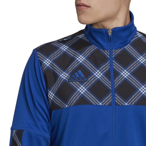Bluza męska adidas Tiro Track niebieska HN5514 Adidas Bluza męska adidas Tiro Track niebieska HN5514 Adidas