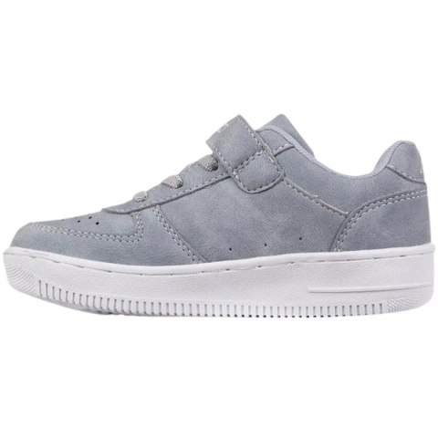Buty dla dzieci Kappa Bash szaro-białe 260852SCK 6510 Kappa Buty dla dzieci Kappa Bash szaro-białe 260852SCK 6510 Kappa