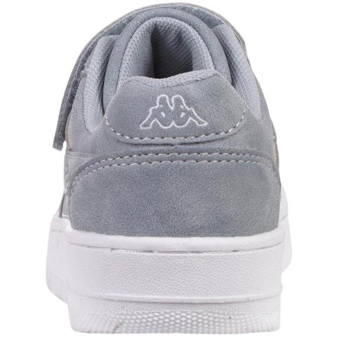 Buty dla dzieci Kappa Bash szaro-białe 260852SCK 6510 Kappa Buty dla dzieci Kappa Bash szaro-białe 260852SCK 6510 Kappa