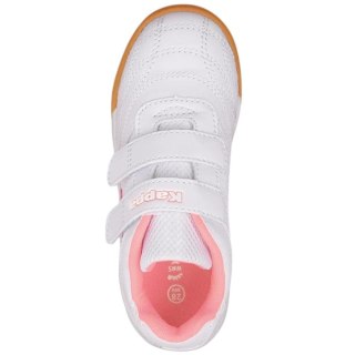 Buty dla dzieci Kappa Kickoff K biało-różowe 260509K 1072 Kappa