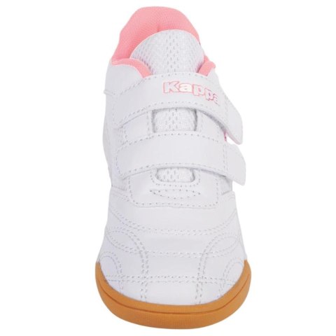 Buty dla dzieci Kappa Kickoff K biało-różowe 260509K 1072 Kappa Buty dla dzieci Kappa Kickoff K biało-różowe 260509K 1072 Kappa