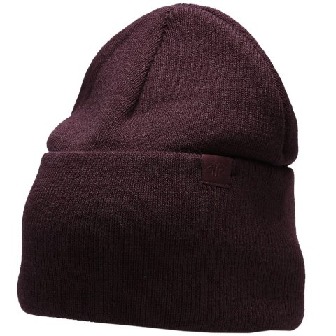 Czapka męska 4F burgundowa H4Z22 CAM005 60S 4F Czapka męska 4F burgundowa H4Z22 CAM005 60S 4F