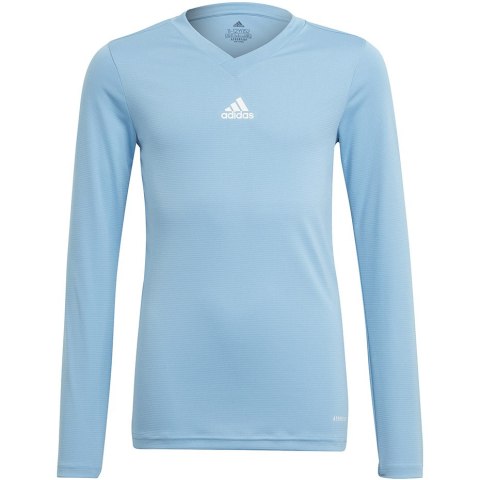 Koszulka dla dzieci adidas Team Base Tee błękitna GN7512 Adidas teamwear Koszulka dla dzieci adidas Team Base Tee błękitna GN7512 Adidas teamwear