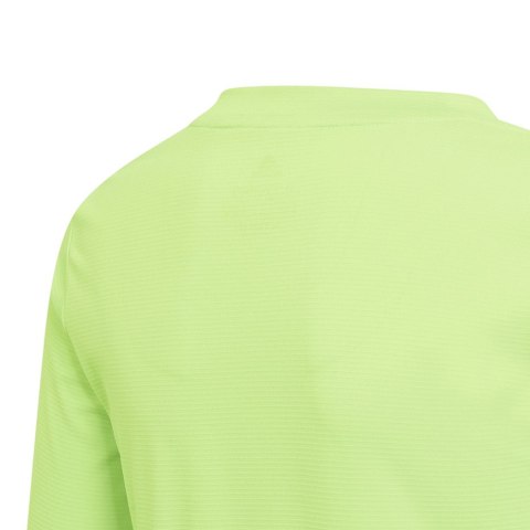 Koszulka dla dzieci adidas Team Base Tee limonkowa GN7513 Adidas teamwear Koszulka dla dzieci adidas Team Base Tee limonkowa GN7513 Adidas teamwear
