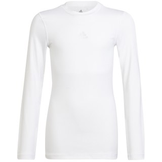 Koszulka dla dzieci adidas Youth Techfit Long Sleeve biała H23156 Adidas teamwear