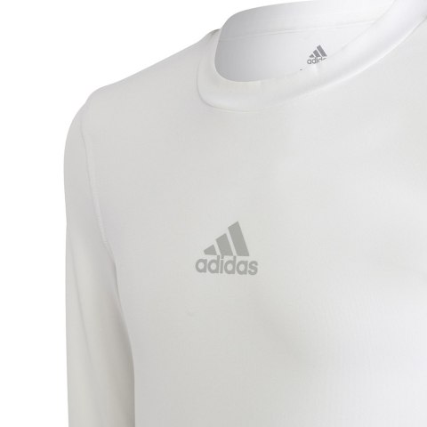 Koszulka dla dzieci adidas Youth Techfit Long Sleeve biała H23156 Adidas teamwear Koszulka dla dzieci adidas Youth Techfit Long Sleeve biała H23156 Adidas teamwear