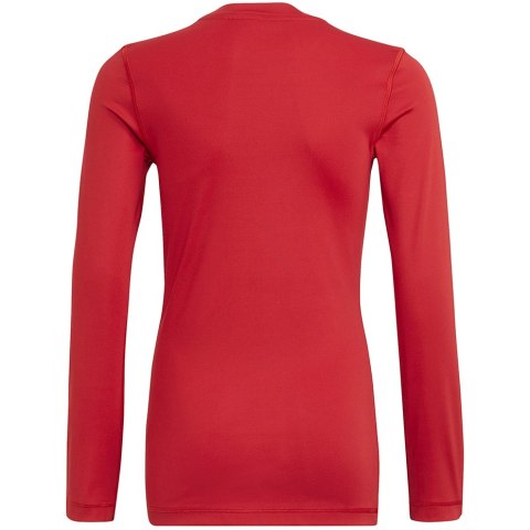 Koszulka dla dzieci adidas Youth Techfit Long Sleeve czerwona H23154 Adidas teamwear Koszulka dla dzieci adidas Youth Techfit Long Sleeve czerwona H23154 Adidas teamwear
