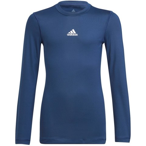 Koszulka dla dzieci adidas Youth Techfit Long Sleeve granatowa H23153 Adidas teamwear Koszulka dla dzieci adidas Youth Techfit Long Sleeve granatowa H23153 Adidas teamwear
