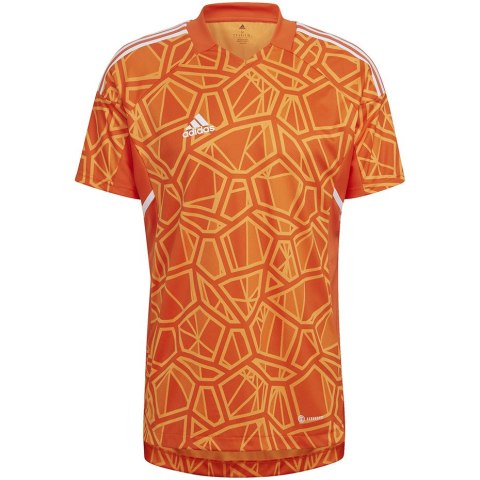 Koszulka męska Condivo 22 Goalkeeper Jersey Short Sleeve pomarańczowa HB1621 Adidas teamwear Koszulka męska Condivo 22 Goalkeeper Jersey Short Sleeve pomarańczowa HB1621 Adidas teamwear