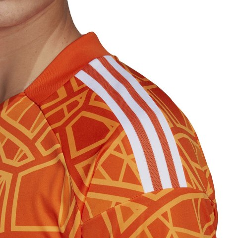 Koszulka męska Condivo 22 Goalkeeper Jersey Short Sleeve pomarańczowa HB1621 Adidas teamwear Koszulka męska Condivo 22 Goalkeeper Jersey Short Sleeve pomarańczowa HB1621 Adidas teamwear